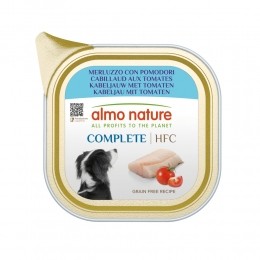 AlmoNatureHFCAluHondenvoerNatBlikKabeljauwZalm150gr