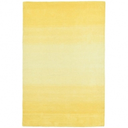 ThekoTapijtmetkleurverloopWoolComfort60x90cm-Geel