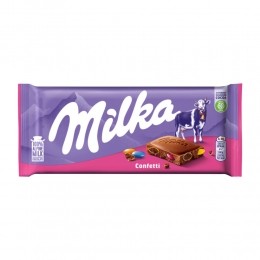 MilkaChocoladereepConfetti100gr