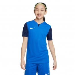 NikeDri-FITTrophyVTrainingsshirtKidsBlauwDonkerblauwWit