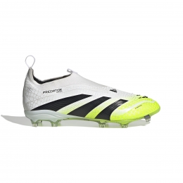 adidasPredatorEliteVeterlozeGrasVoetbalschoenenFGKidsWitZwartNeongeel