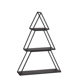 HouseofSeasonsEtagreBoom-3laags-L50xB14xH71cm-Zwart