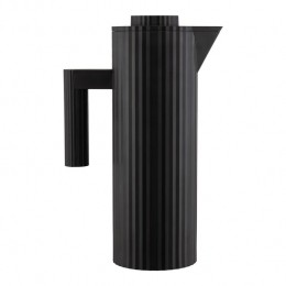 AlessiPlissVacumThermoskan1L-Zwart