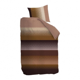 BeddinghouseLukeDekbedovertrek140x200220cm-DonkerRood