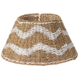 Beliani-HIVER-Kerstboomrok-NatuurlijkWit-43cm-Zeegras