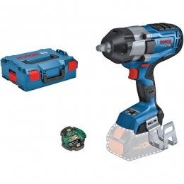 BoschGDS18V-1000C18VLi-IonAccuBiTurboSlagmoeraanzetterBodyInclBluetoothModuleInL-Boxx-1000Nm-Koolborstelloos