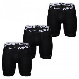 NikeDri-FITUltraStretchMicroLangeBoxershort3-PackZwartWit