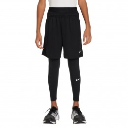 NikeProSportleggingJongensZwartWit