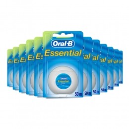12xOral-BEssentialFlossMint50meter