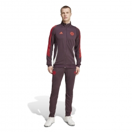 adidasBayernMnchenTrainingspakFull-Zip2024-2025BordeauxroodRoodWit
