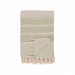 ArtichokMelissaKatoenenPlaid-GroenBeige