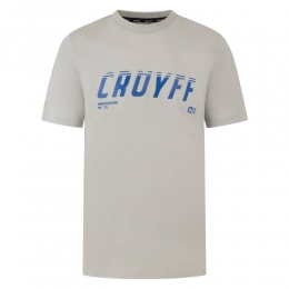 CruyffLeagueT-ShirtGrijsBlauw
