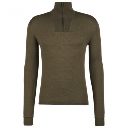 Woolpower-ZipTurtleneck200-Merino-ondergoedmaatLolijfgroen