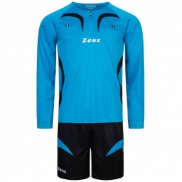 ZeusHerenScheidsrechtersetmettruitjeenshortsBlauw