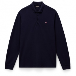 Napapijri-EalisLS1-PoloshirtmaatSblauw