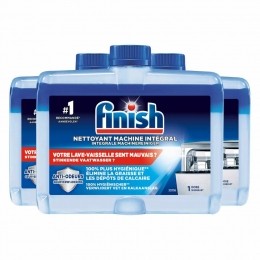 3xFinishIntegraleMachinereinigerRegular250ml