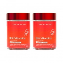 GratisVerzending2xVeganboostHairVitaminsWatermeloen60gummies