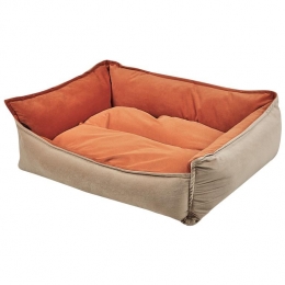 Beliani-IZMIR-Dierenbed-Beige-Fluweel