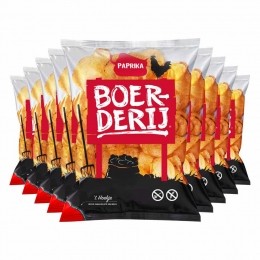 9xBoerderijChipsPaprika190gr