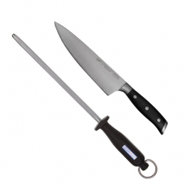 DiamantSabatierIntegrakoksmes20cmaanzetstaal23cm-RVSPOM