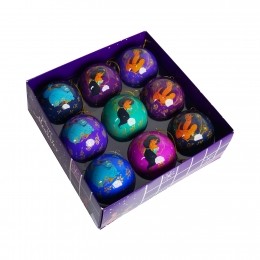 Boxkerstbalplastic75mmaladdin9st-Kurtsadler