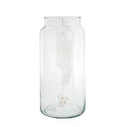 TAKDesign-DrinkenWaterglasLHandgemaakt1018GoldTriangle