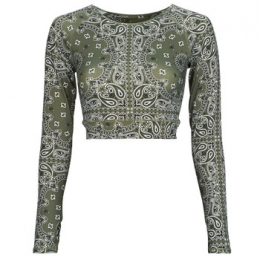 T-ShirtLangeMouwARIZONALOVETHECROPPEDTOPYOGA