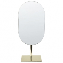 Beliani-CANTAL-Tafelspiegel-Goud-Metaal