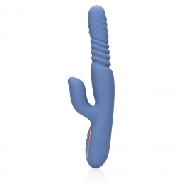 LovelineRoterendeStotendeRabbitVibratorBlueNova24cm