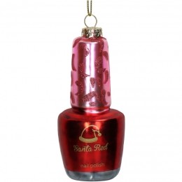 OrnamentNagellakGlasRood101cm-Hdcollection