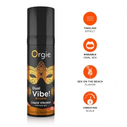 OrgieDualVibeLiquidVibratorSexOnTheBeach15ml