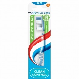 12xAquafreshTandenborstelCleanControlSoft