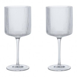 FermLivingRippleRodeWijnglazenSetvan2-Clear