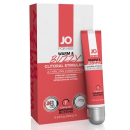 SystemJOForHerWarmBuzzyStimulerendeClitorisGel10ml