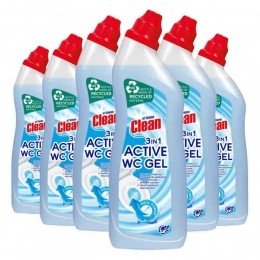 6xAtHomeToiletreinigerOcean750ml