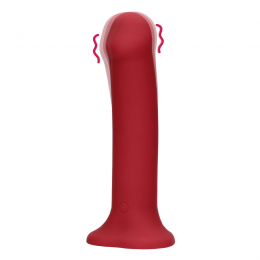 LovelineVibrerendeDildoRaspberryRed20cm