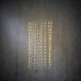 Kroonluchterzilverklassiekwit480LIP44adapterincludedentimerh100xd50cmLuca-Luca