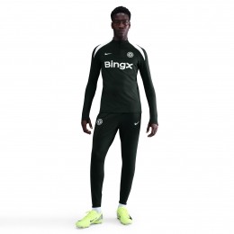NikeChelseaStrikeTrainingspak14-Zip2025-2026DonkergroenWit
