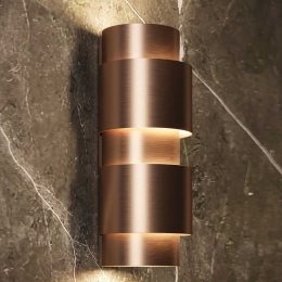 WandlampMartensMeijerSofia26x10CmRondGeborsteldGoud