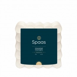2xSPAASTheelichtenWit45Branduren50stuks