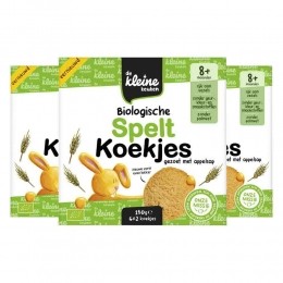3xdeKleineKeukenBioSpeltkoekjes150gr
