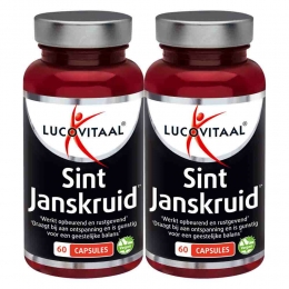 GratisVerzending2xLucovitaalSintJanskruid60Capsules