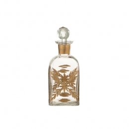 J-LinekarafChloeVierkant-glas-transparantgoud