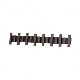 NestlivingKarstenHoutenWandkapstokmet8Haken-Donkerbruin