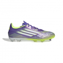 adidasF50LeagueGrasKunstgrasVoetbalschoenenMGPaarsWitNeongeel
