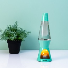 Waxinelichtlavalamp-Mintmetwittelava