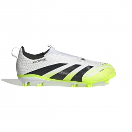 adidasPredatorLeagueVeterlozeGrasKunstgrasVoetbalschoenenMGKidsWitZwartNeongeel