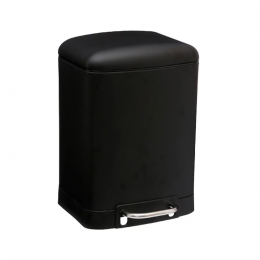 5FivePrullenbakpedaalemmer-zwart-metaal-6liter-23x32cm