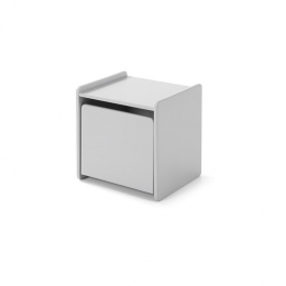 LUCEVI-KiddyKindernachtkastje-Hout-Grijs-40x36x41cm