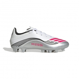 adidasF50MessiClubGrasKunstgrasVoetbalschoenenMGWitZilverRood